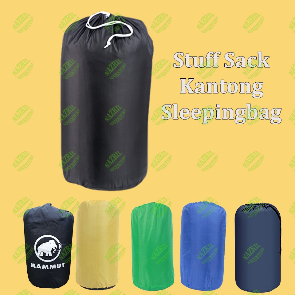 Stuff Sack Sleeping Bag Wadah Sleeping bag Kantong Sleeping bag Hanya kantongnya saja