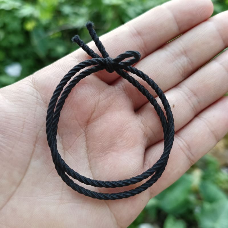 Gelang polos Gelang karet Gelang tali karet Gelang tali Gelang pria Gelang wanita Gelang simple Gela