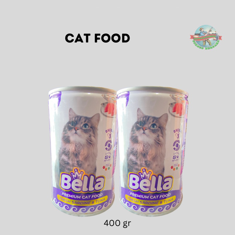 Makanan Kucing Sarden Tuna BASAH Meong Bella