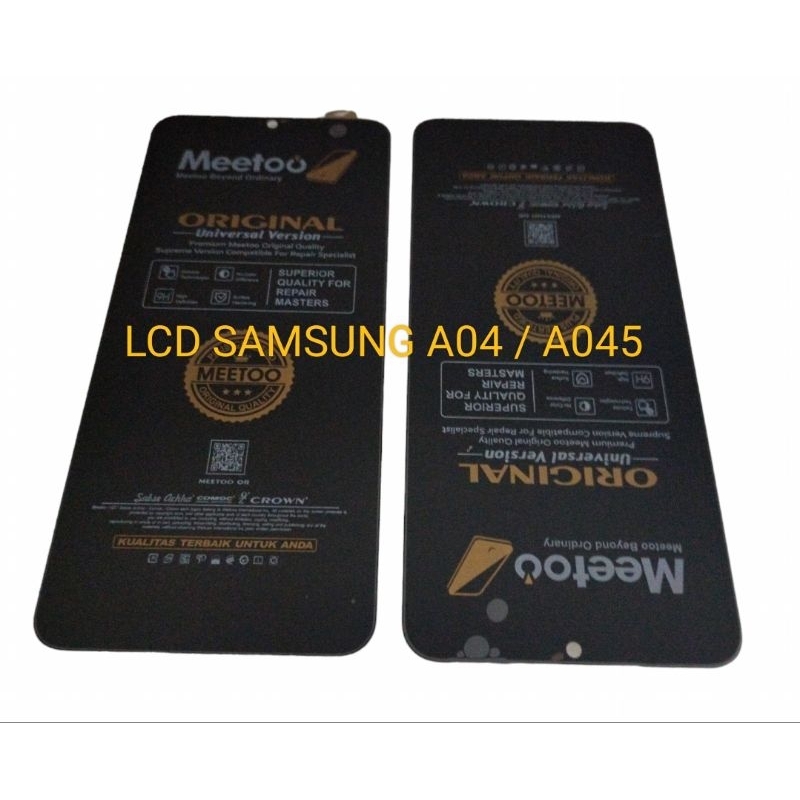 LCD TOUCHSCREEN SAMSUNG A04 - LCD FULLSET SAMSUNG A04 / A045 ORIGINAL OEM