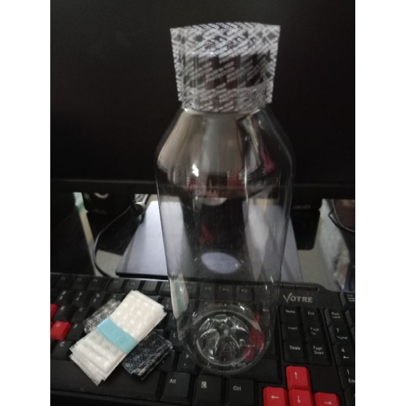 plastik segel tutup botol diameter 4cm (7cmx3.5cm) isi 50pcs