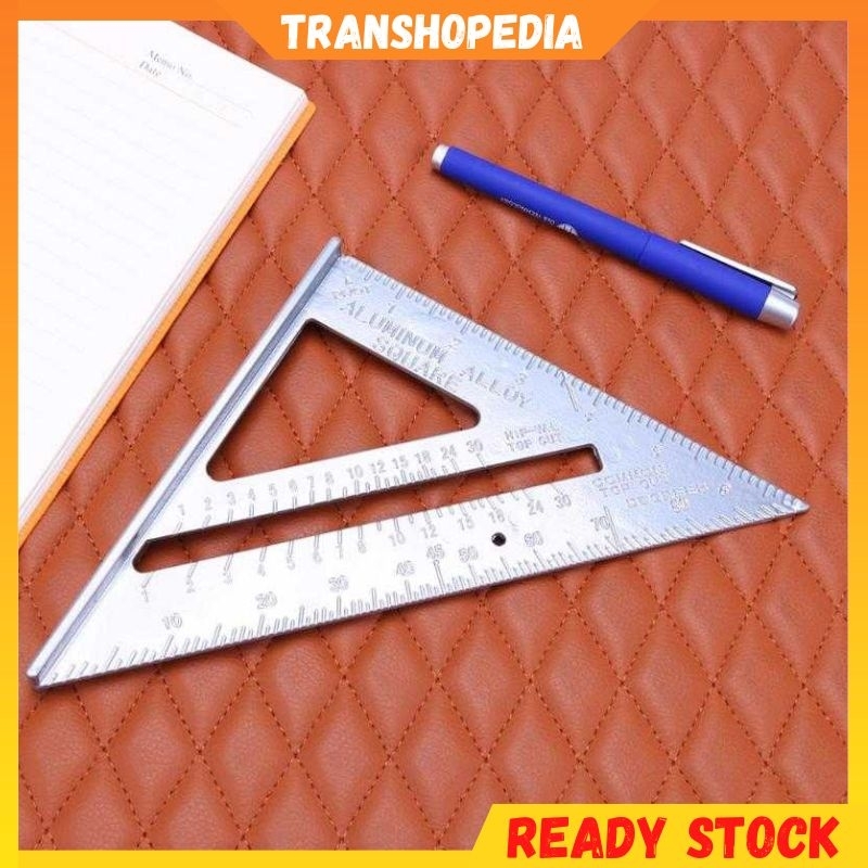 

PROMO PENGGARIS SIKU MISTAR TRIANGLE RULER ALUMINIUM SILVER TERMURAH