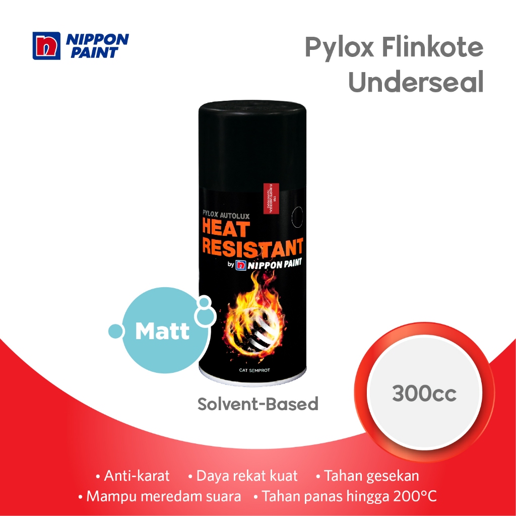 NIPPON PYLOX FLINKOTE UNDERSEAL-300CC-CAT DASAR SEMPROT