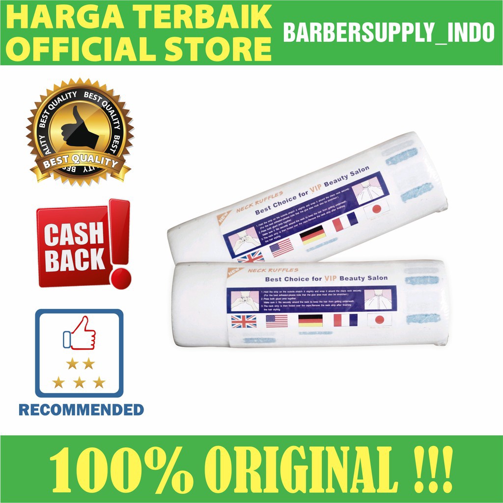 PROMO HARI INI Neck Stripe Neck Ruffles tape paper KUALITAS TERBAIK grosir