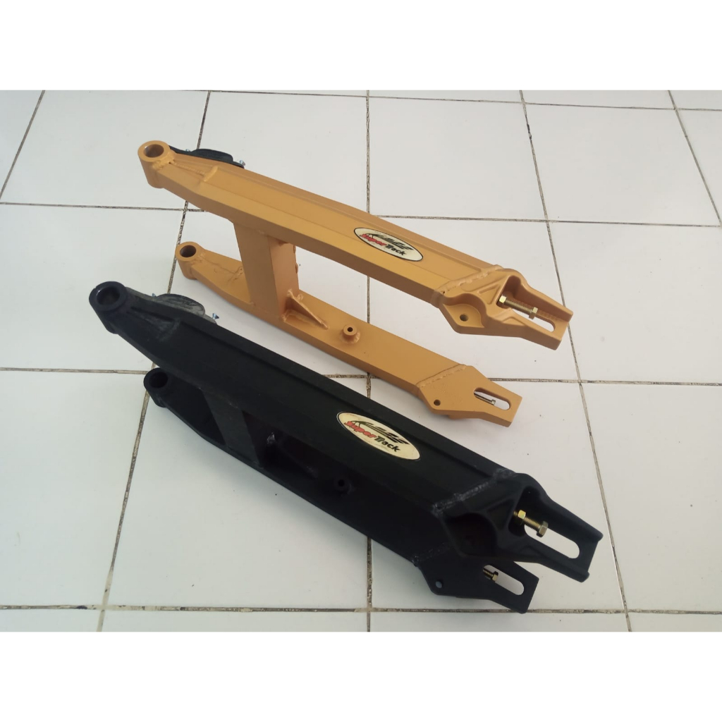 Sasis Swing Arm Supertrack New Model Jupiter Mx Non Cakram Belakang Hitam Doff