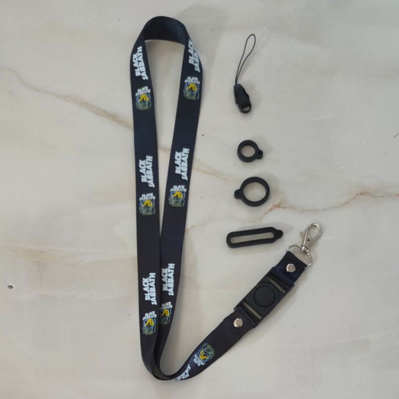 

TALI LANYARD BLACK SABBATH distro band metal Premium / gantungan kunci / gantungan id card / gantungan flashdisk / nametag hp name tag / handphone BEST SELLER COD