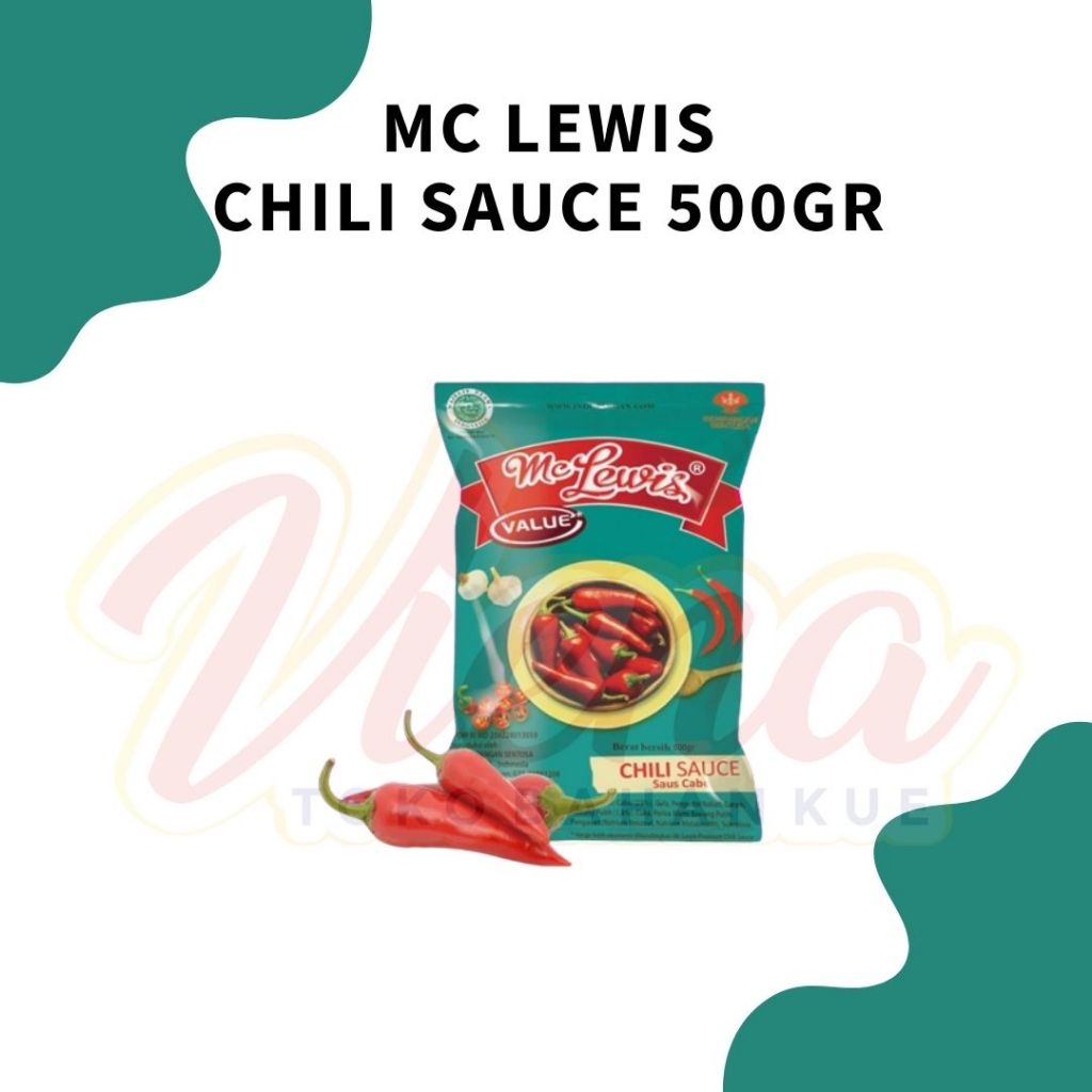 

MC Lewis Chili Sauce 500gr / Saos / Saus Cabe / Cabai