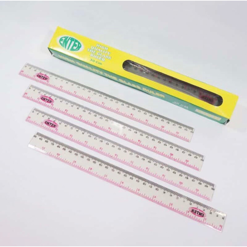 

Penggaris Plastik Mika 30 CmSELUSIN ( 12 PCS )