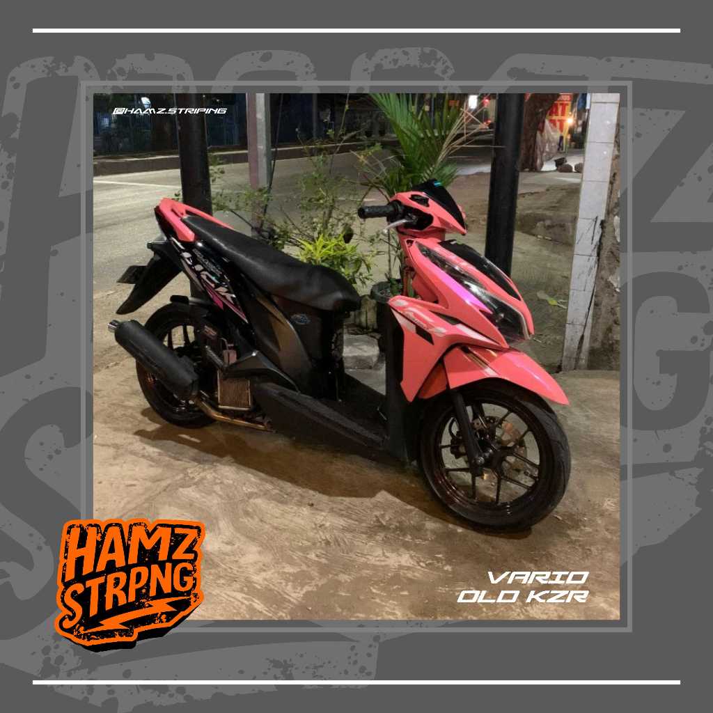 Striping Transparan Vario OLD Kzr Click 125
