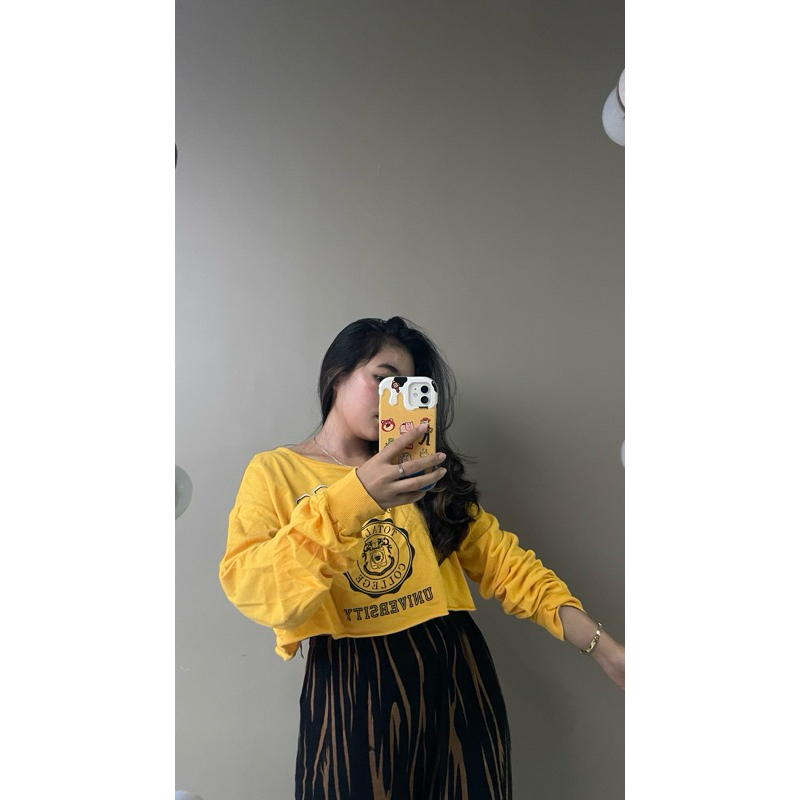 Sweater crop top H*M