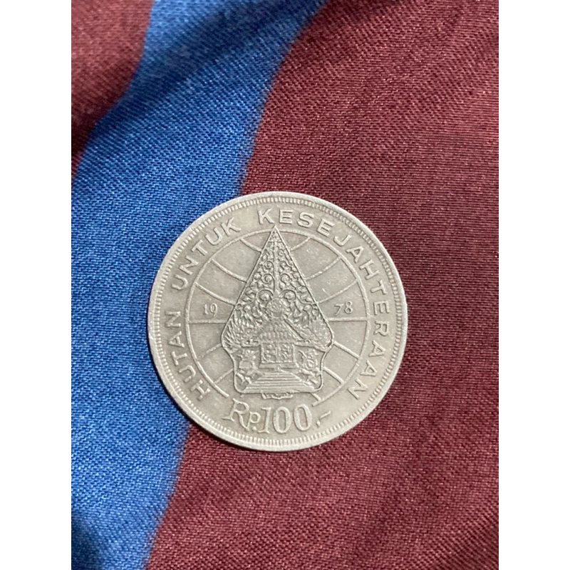 Uang Koin 100 Perak Tahun 1978