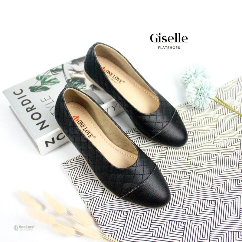 sepatu flat - sepatu teplek - sepatu hitam - sepatu pansus - sepatu wanita dewasa - sepatu kerja - s