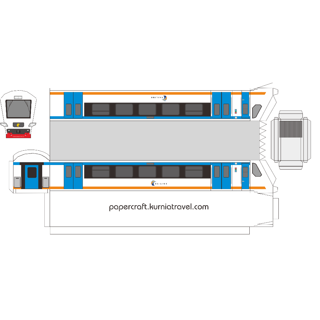 Miniatur Kepala Kereta Bandara
