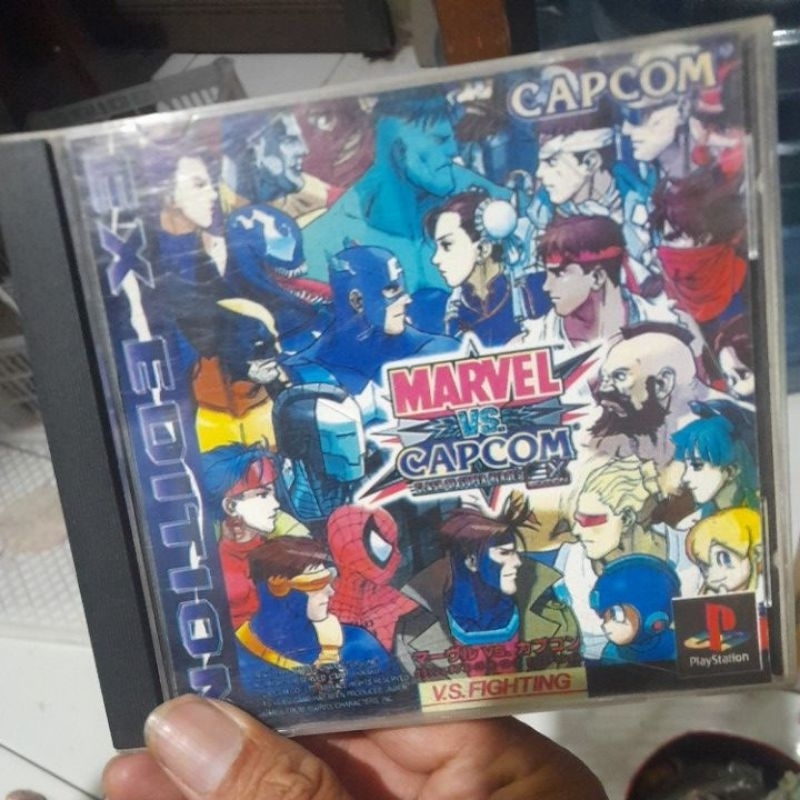 cd ps1 kopab kolpri street fighter collection normal