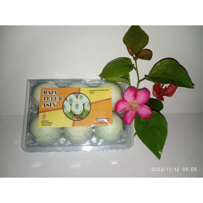 

Raja Telur Asin isi 6 butir
