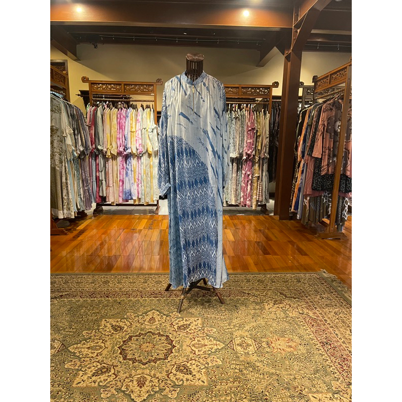 Vony Dress Maxi Kaftan Gamis Batik abstrak by dian Pelangi ( Original )