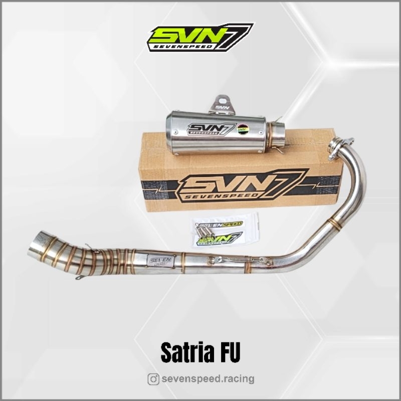 Knalpot satria fu fullsystem fu porting-fu wungkul