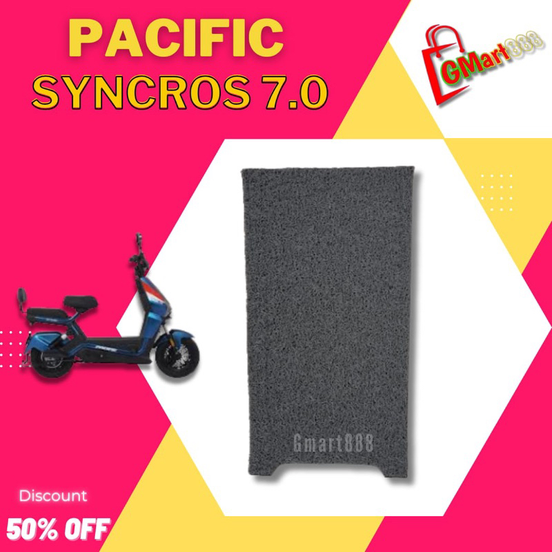 Karpet Motor Listrik Sepeda Listrik Pacific Syncros 7.0 Serabut Mie Bihun