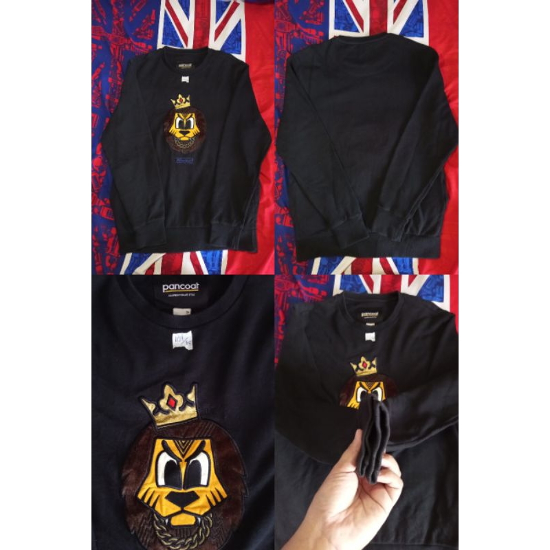 crewneck pancoat lion king