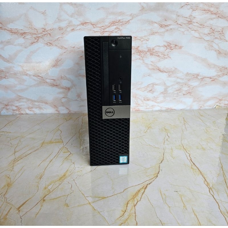 PC DELL OPTIPLEX 7040 SLIM CORE I7 6700 GENERASI 6 RAM 32 GB SSD 1TB