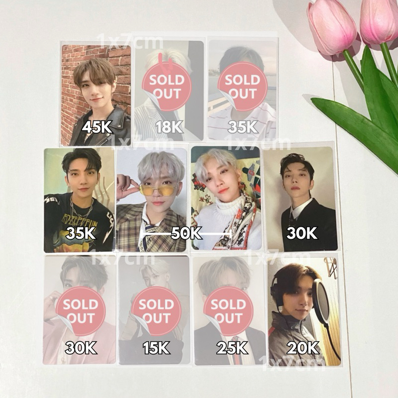 Photocard Official Joshua Seventeen • PC SVT K-Pop • Henggarae • Semicolon • SG 21 • Going Magazine 