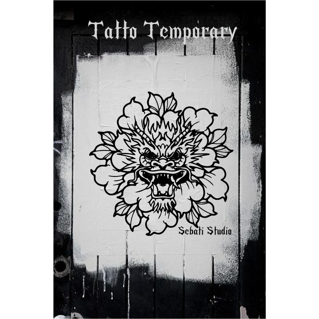 PART 3 Japan Theme Tattoo Temporary | Tato Temporer Tema Jepang  Sebati Studio