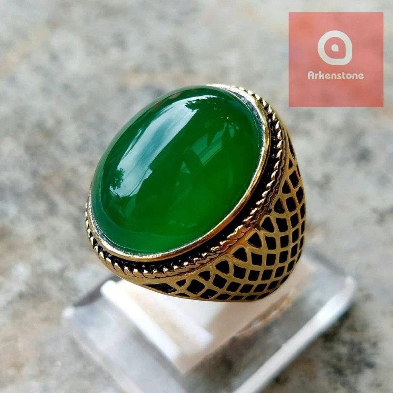 Batu Akik Hijau Garut Super mewah HQ termurah Super mewah