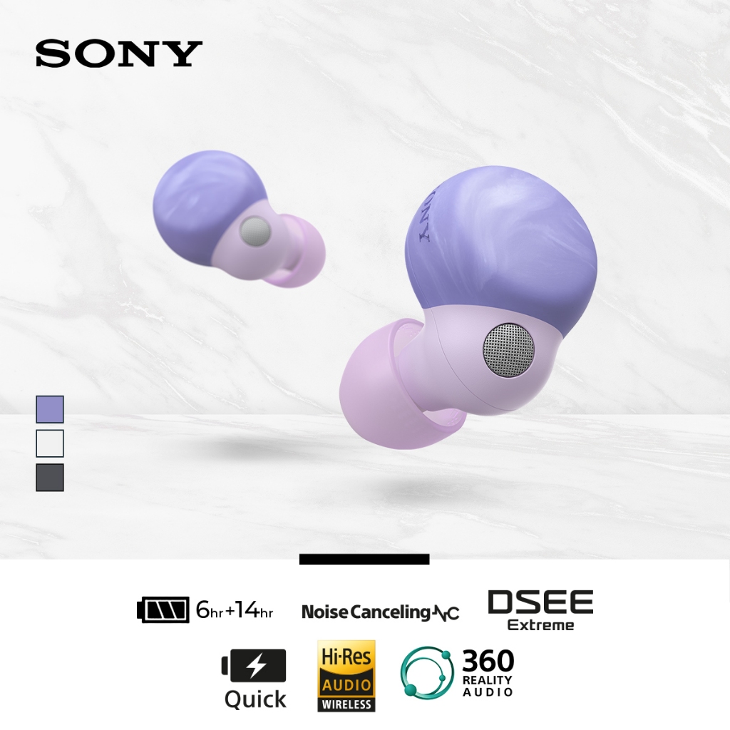 SONY Linkbuds S X Olivia Rodrigo TWS WF-LS900N Truly Wireless Noise Canceling For Android &amp; IOS - Violet