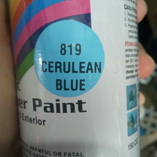 Baru Pilok Pilox Diton Cerulean Blue 819 Biru Langit 150cc redi stok.