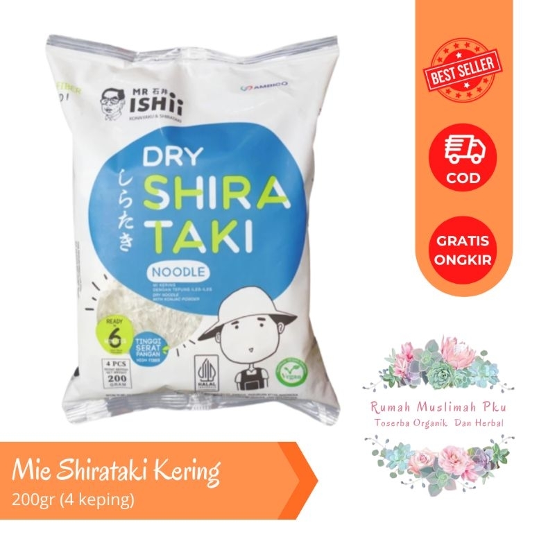 

MIE SHIRATAKI KERING