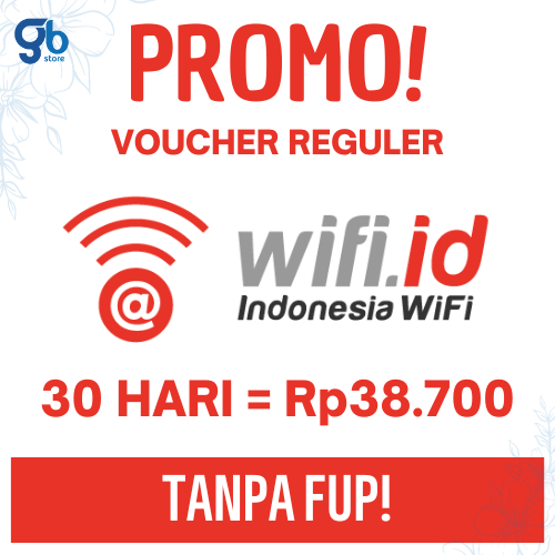 VOUCHER WIFI ID 30 HARI - REGULER