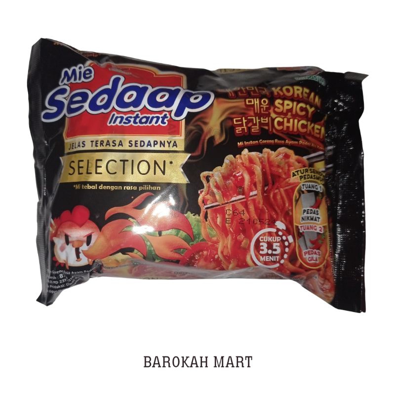 

MIE SEDAAP SELECTION KOREAN SPICY CHICKEN