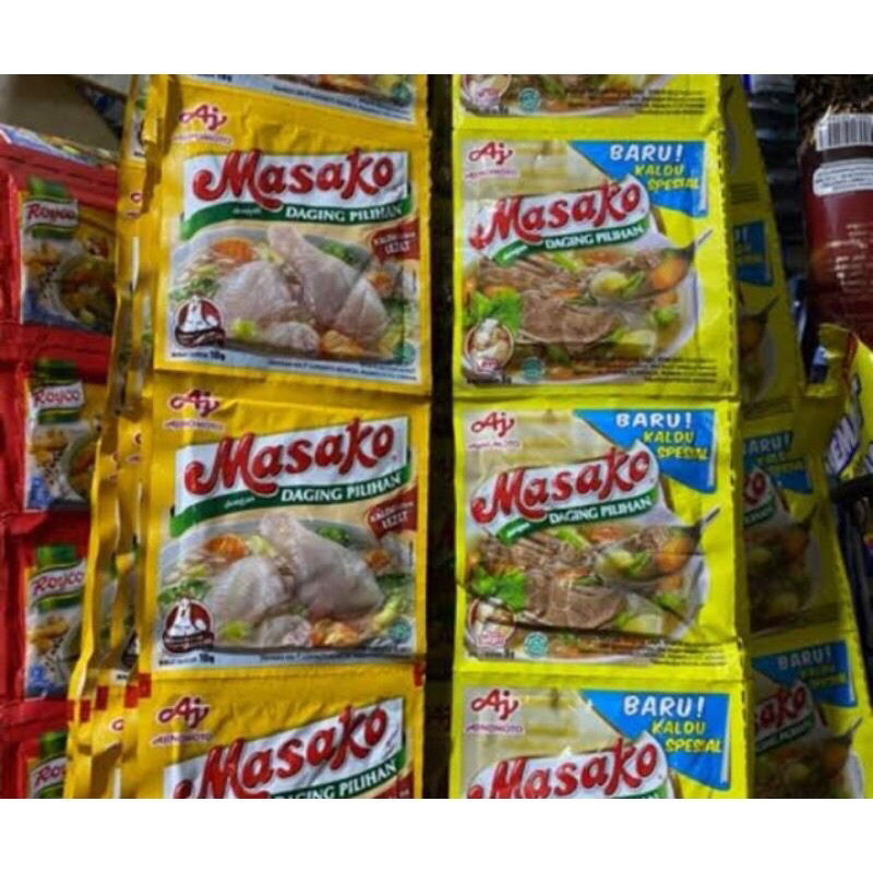 

Masako Ayam Sapi Renceng isi 12 sachet harga grosir