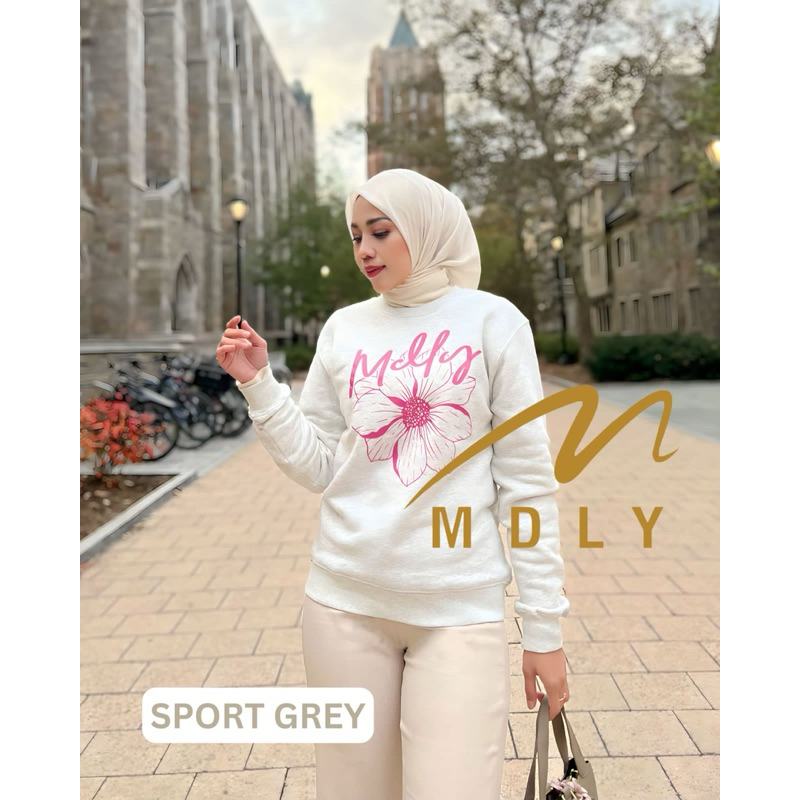 Flower MDLY Sweater by MDLY Premium Original Pakaian Hangat