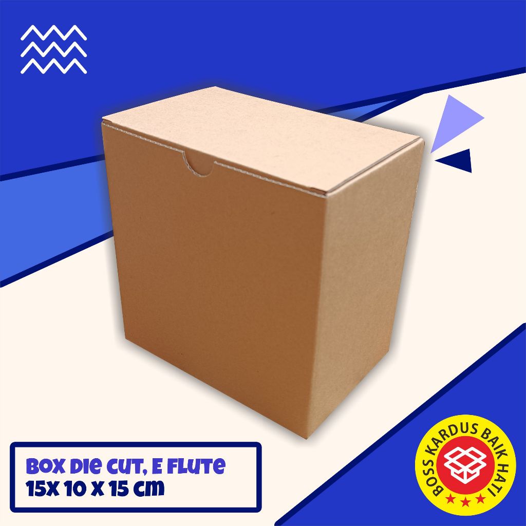 

Kardus Box Hampers Die Cut ukuran 15x10x15 cm