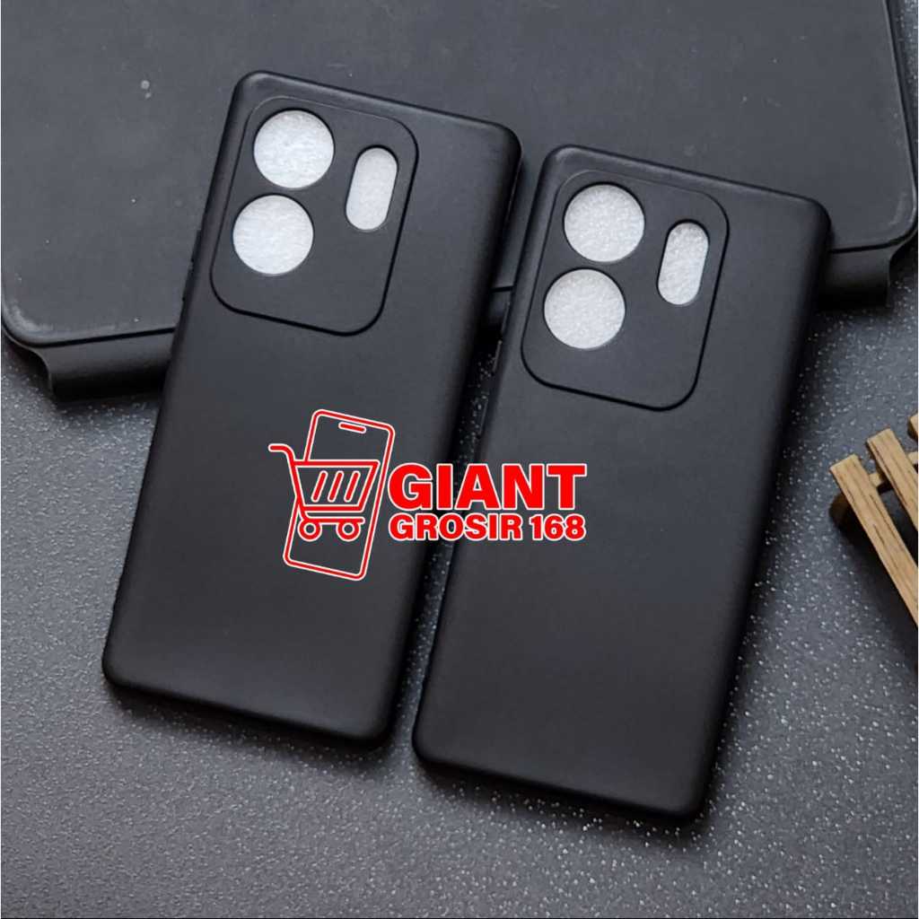 INFINIX ZERO 30 4G INFINIX ZERO 8 INFINIX ZERO X INFINIX ZERO X NEO CASE MACARON BLACK SILICON BLACK