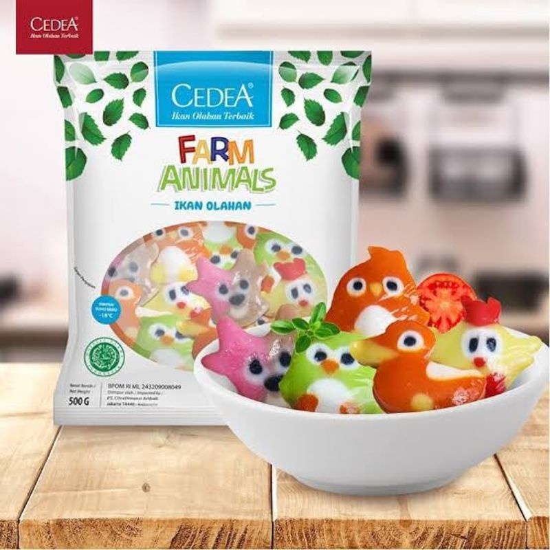 

cedea farm animal 500gr | frozen food