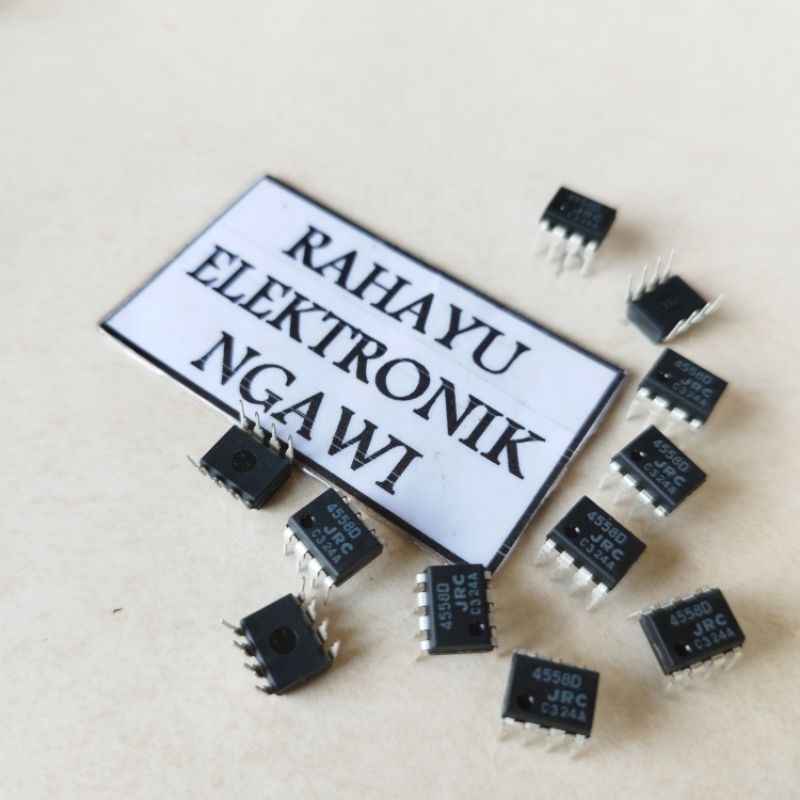 IC JRC4558 ASLI JRC 4558 ORIGINAL