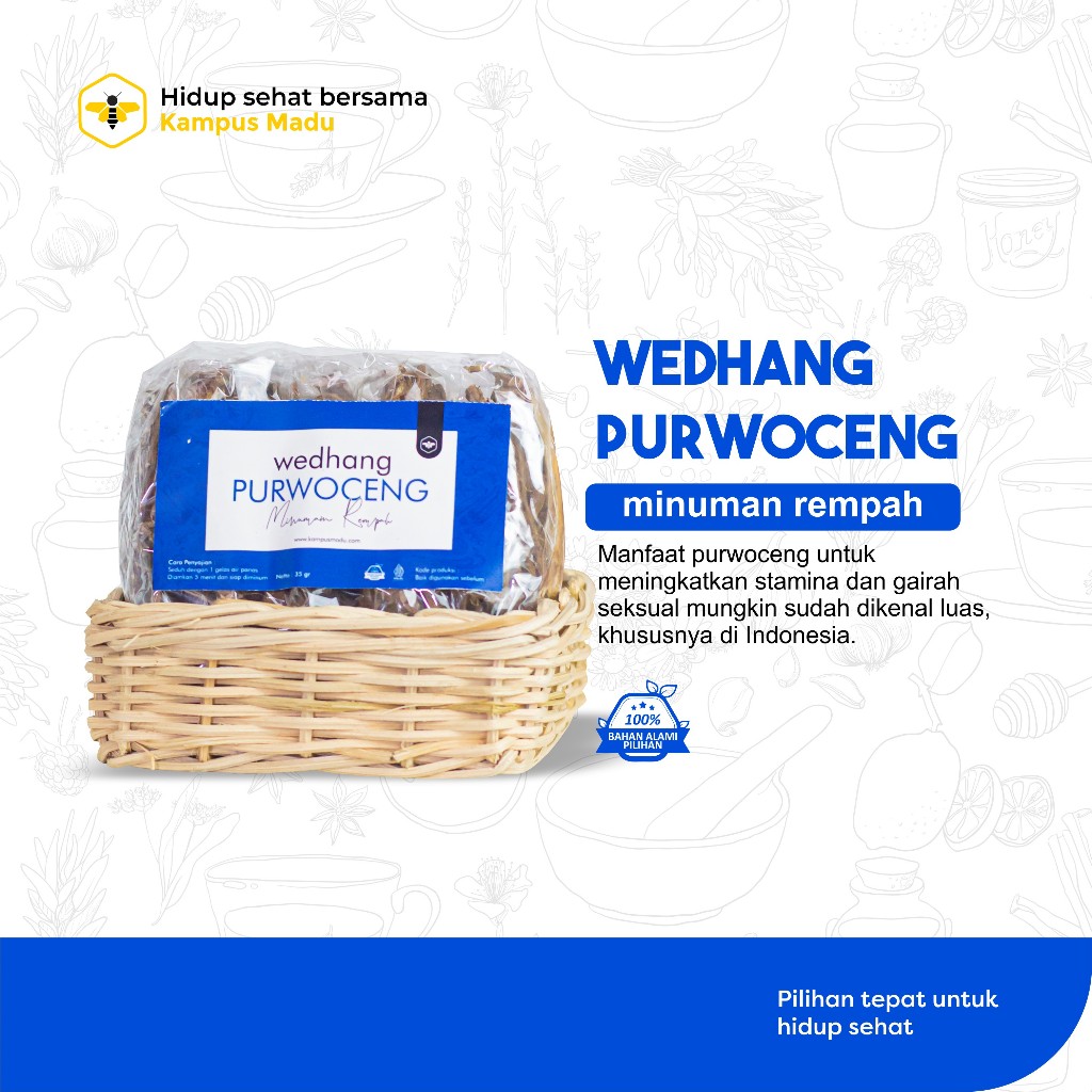 

Wedhang Purwoceng untuk Pria Instan Siap seduh Tanpa Ribet