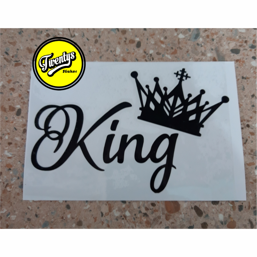 

STIKER KING CUTTING STIKER VINYL DECAL