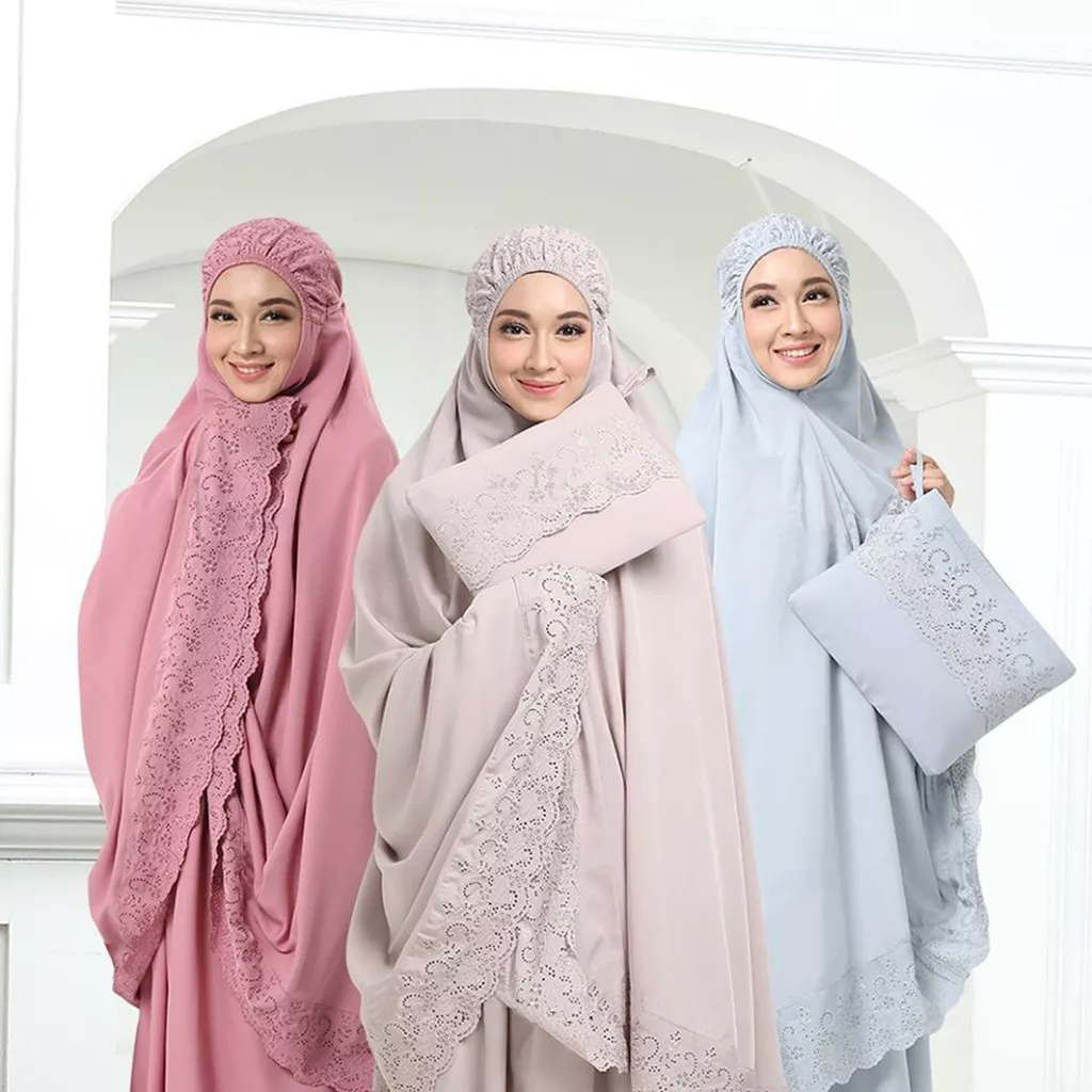 Mukena Siti Khadijah Ori By Assyahla JUMBO