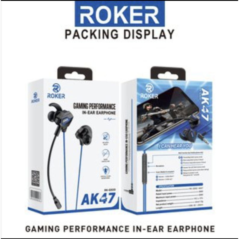 Headset Roker AK47 RK-G500