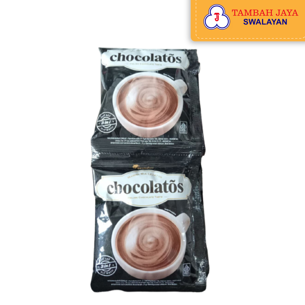 

Chocolatos Drink Coklat 1 Renceng isi 10 sachet