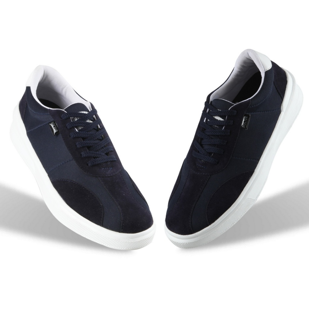 NOCTUR - Sneakers Pria Oliver Navy  R-014