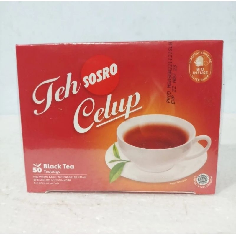 

Teh Sosro Celup isi 50 pcs