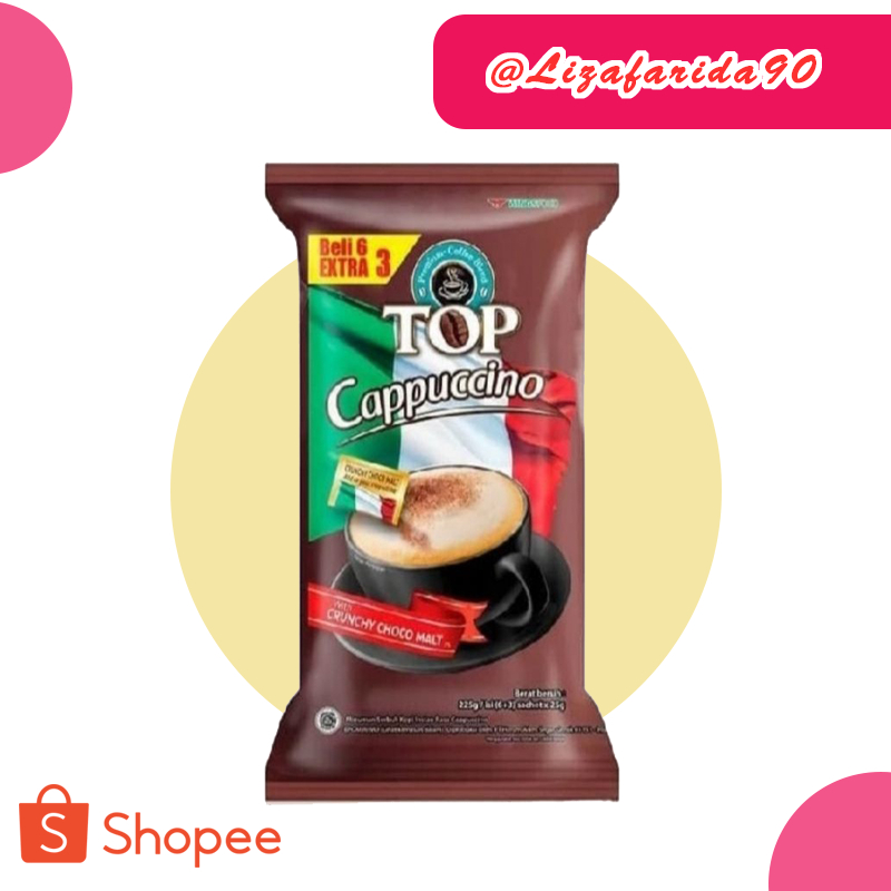 

Kopi top cappucino 9 pcs