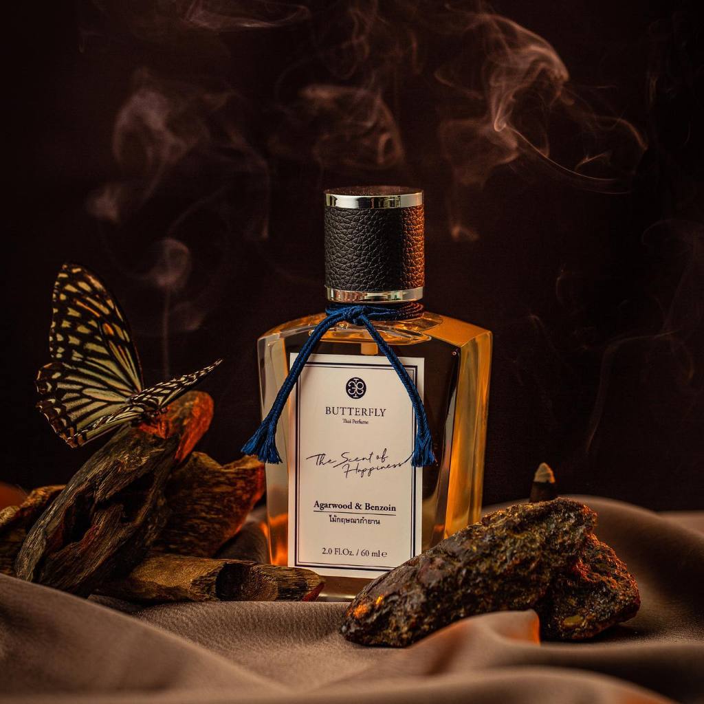 BUTTERFLY THAI PERFUME - AGARWOOD & BENZOIN