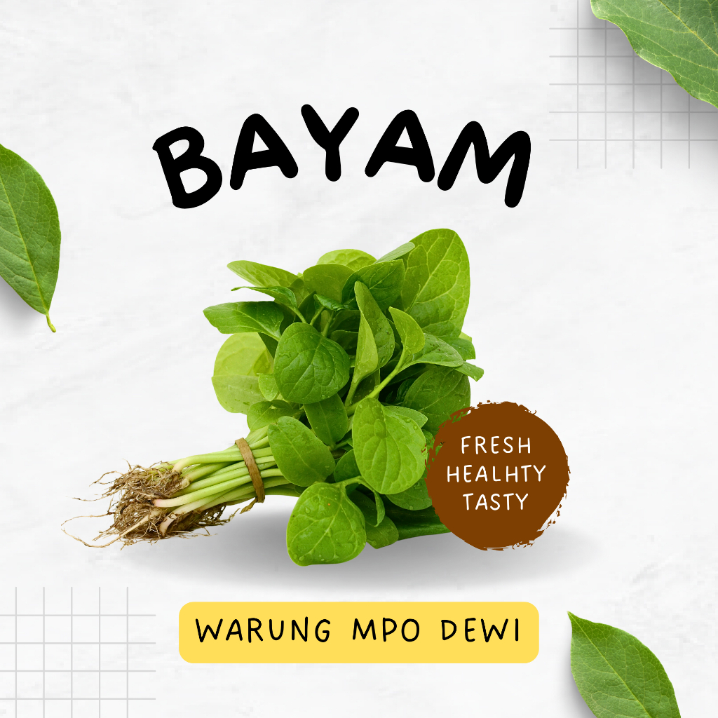 

Sayur Bayam / Daun Bayam Segar