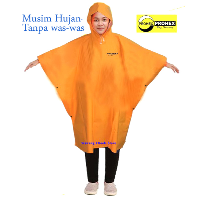 JAS HUJAN PONCO/LOWO PROHEX 7061-003 / UNISEX/ TEBAL/ALLSIZE/ORIGINAL