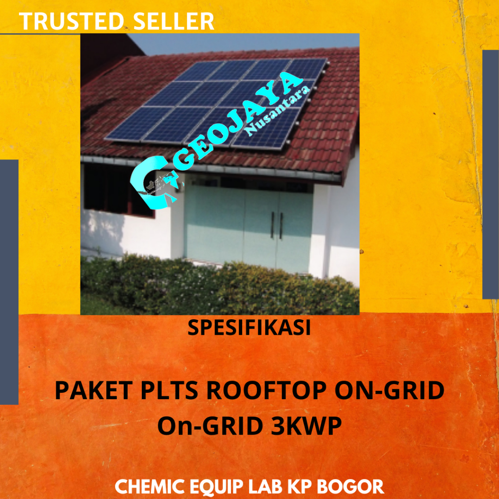 PAKET PLTS ROOFTOP ON-GRID On-GRID 10KWP